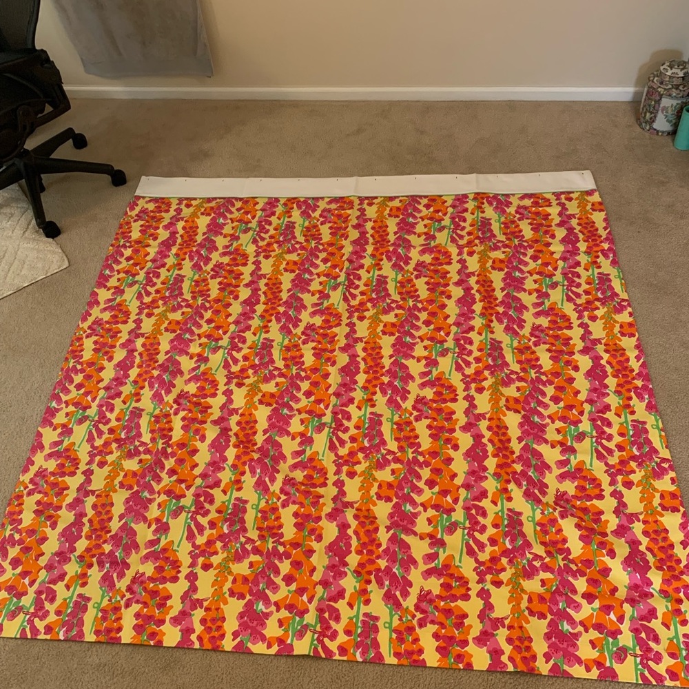 Lilly Pulitzer shower curtain